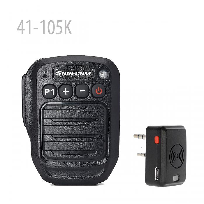 Bluetooth Speaker Mic Baofeng UV-5R,5RA,5RB,5RC,5RD 409shop,walkie-talkie,Handheld Transceiver- Radio